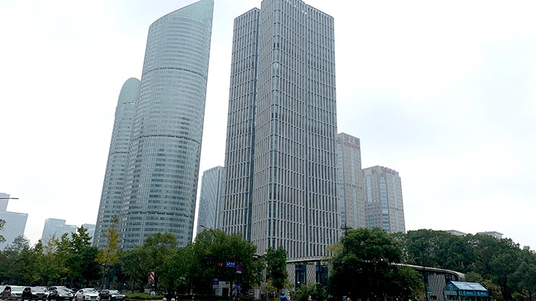 浙江國貿商業金融總部鋼質防火卷簾門案例